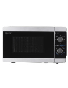 Kuchenka Mikrofalowa Sharp Yc-Mg01E-S (800W  20L  Kolor Srebrny) 2