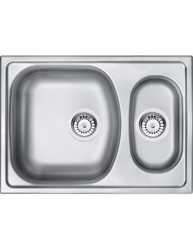 Zlewozmywak Stalowy 1.5-Komorowy Zex 3503 5908212043165