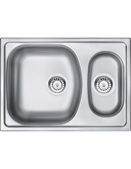 Zlewozmywak Stalowy 1.5-Komorowy Zex 3503 5908212043165