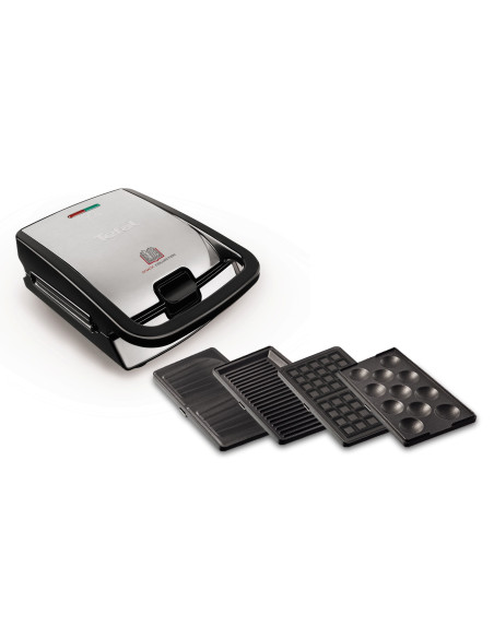 Opiekacz Tefal Sw854D (700W  Kolor Inox)
