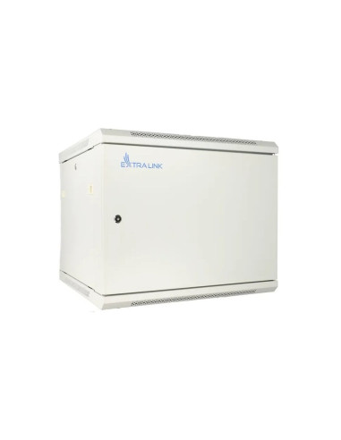 Extralink-Szafa Wisz 19" 9U 600Mm D. Blaszane Szara