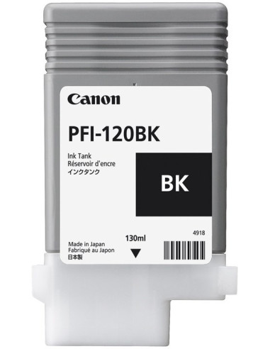 Canon Pfi-120Bk Nabój Z Tuszem 1 Szt. Oryginalny Czarny