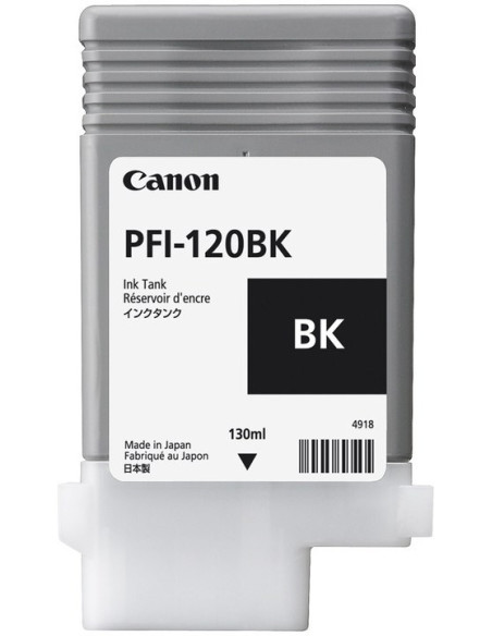 Canon Pfi-120Bk Nabój Z Tuszem 1 Szt. Oryginalny Czarny
