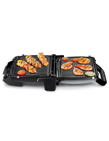 Grill Elektryczny Tefal Ultracompact Gc305012, 2000 W, Stal Nierdzewna/Czarny