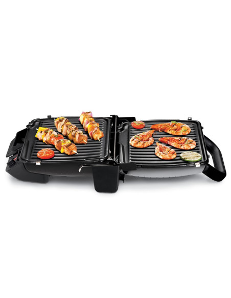 Grill Elektryczny Tefal Ultracompact Gc305012, 2000 W, Stal Nierdzewna/Czarny