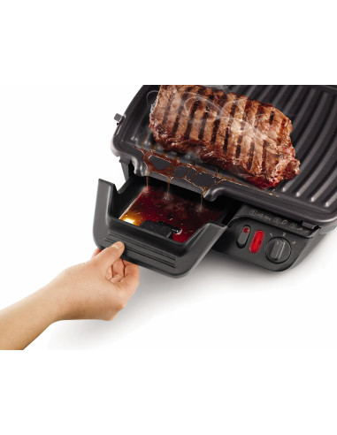 Grill Elektryczny Tefal Ultracompact Gc305012, 2000 W, Stal Nierdzewna/Czarny