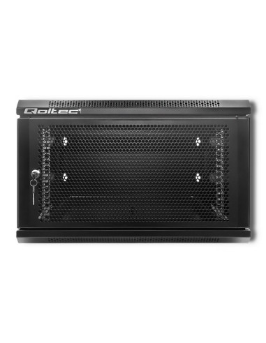 Qoltec Szafa Rack 19" | 6U | 600X370X600 | Perforowane Drzwi