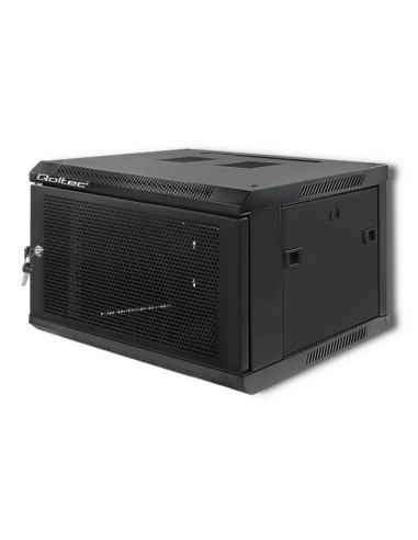 Qoltec Szafa Rack 19" | 6U | 600X370X600 | Perforowane Drzwi