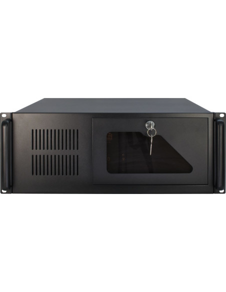 Inter-Tech Ipc 4U-4088-S Stojak Czarny