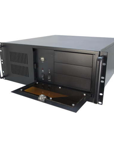 Inter-Tech Ipc 4U-4088-S Stojak Czarny