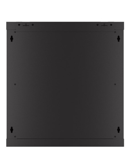 Szafa Instalacyjna Rack Wisząca 19" 12U 600X450 Czarna Drzwi Perforowane Lanberg (Flat Pack)