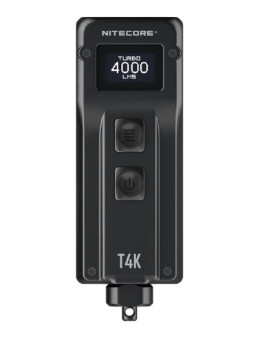Nitecore T4K Latarka Czarny Latarka Brelok Led