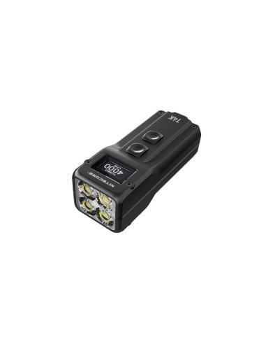 Nitecore T4K Latarka Czarny Latarka Brelok Led