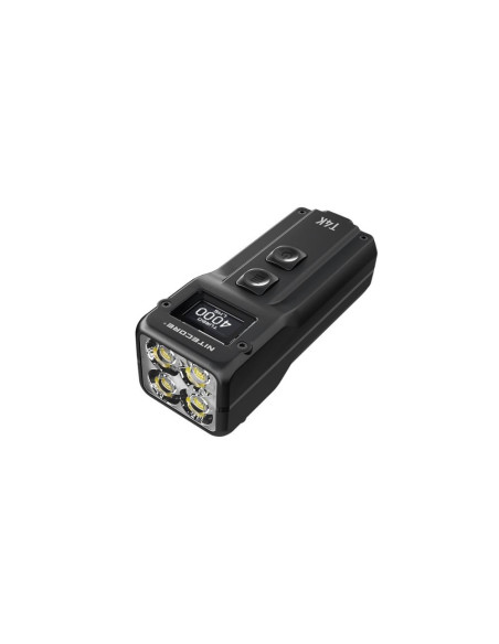 Nitecore T4K Latarka Czarny Latarka Brelok Led