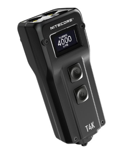 Nitecore T4K Latarka Czarny Latarka Brelok Led