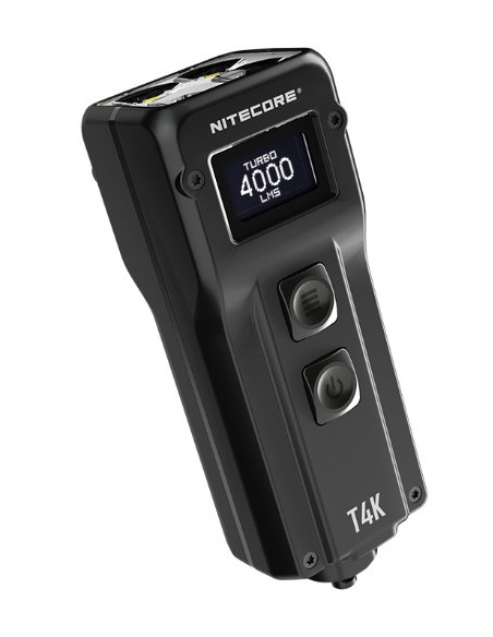 Nitecore T4K Latarka Czarny Latarka Brelok Led