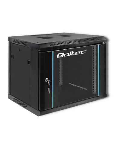 Qoltec Szafa Rack 19" | 9U | 600 X 500 X 450