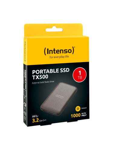 Ssd Intenso Tx500 1,8" 1Tb Usb 3.2 Ekstern