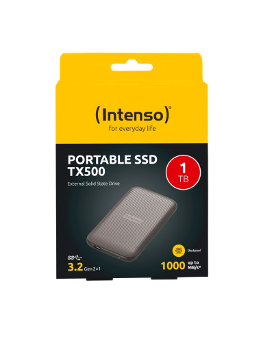 Ssd Intenso Tx500 1,8" 1Tb Usb 3.2 Ekstern
