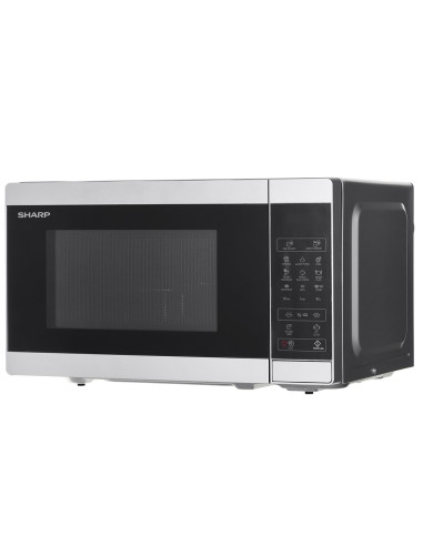 Kuchenka Mikrofalowa Sharp Yc-Mg02E-S (800W  20L  Kolor Srebrny)