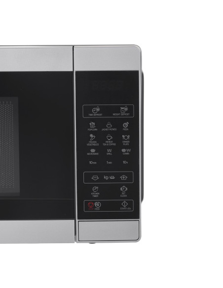 Kuchenka Mikrofalowa Sharp Yc-Mg02E-S (800W  20L  Kolor Srebrny)
