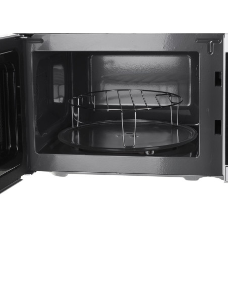 Kuchenka Mikrofalowa Sharp Yc-Mg02E-S (800W  20L  Kolor Srebrny)