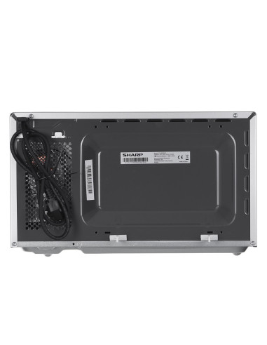 Kuchenka Mikrofalowa Sharp Yc-Mg02E-S (800W  20L  Kolor Srebrny)