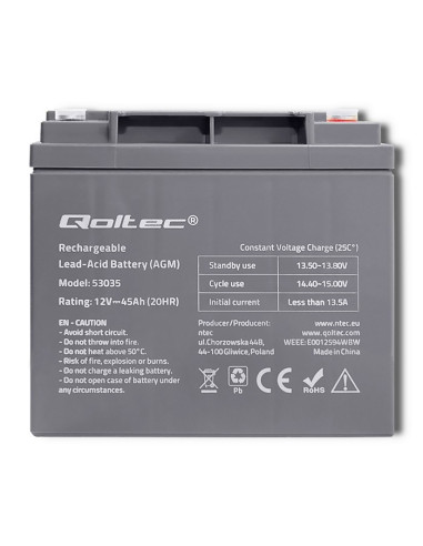 Akumulator Bezobsługowy Qoltec 53035