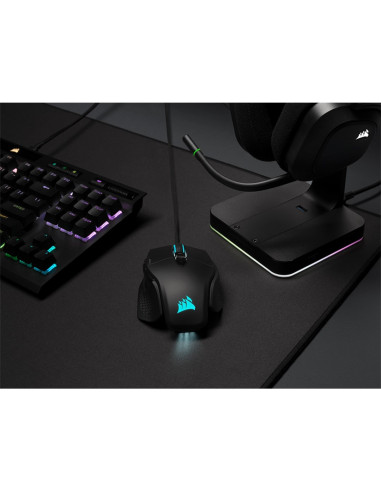 Corsair M65 Rgb Ultra Myszka Po Prawej Stronie Usb Typu-A Optyczny 26000 Dpi