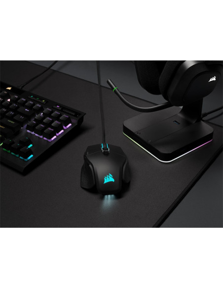 Corsair M65 Rgb Ultra Myszka Po Prawej Stronie Usb Typu-A Optyczny 26000 Dpi