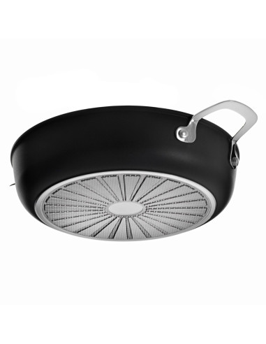 Patelnia Ballarini Alba Głęboka Z 2 Uchwytami Tytanowa 28 Cm Albg3Ed.28D