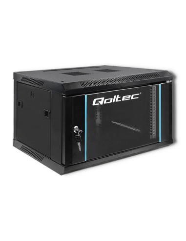 Qoltec Szafa Rack 19" | 6U | 600 X 370 X 450