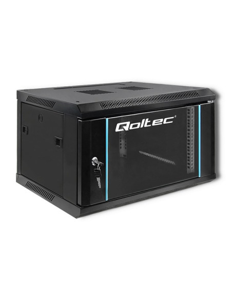 Qoltec Szafa Rack 19" | 6U | 600 X 370 X 450