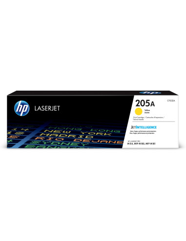 Hp Laserjet 205A Oryginalny Wkład Z Żółtym Tonerem