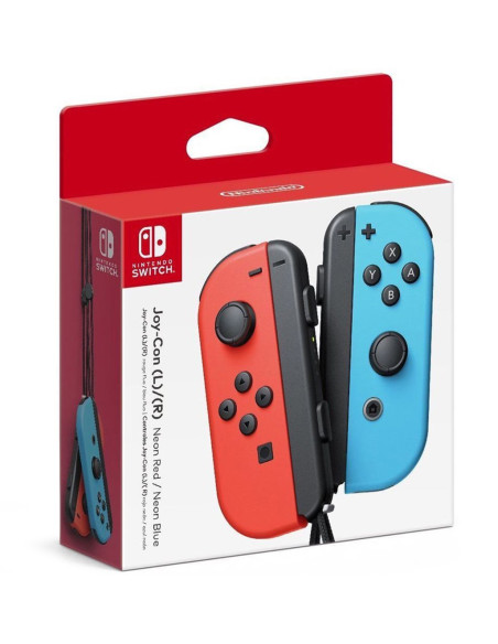 Nintendo Joy-Con Niebieski, Czerwony Bluetooth Gamepad Analogowa/Cyfrowa Nintendo Switch