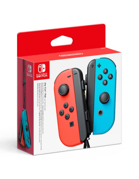 Nintendo Joy-Con Niebieski, Czerwony Bluetooth Gamepad Analogowa/Cyfrowa Nintendo Switch