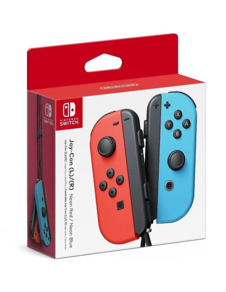 Nintendo Joy-Con Niebieski, Czerwony Bluetooth Gamepad Analogowa/Cyfrowa Nintendo Switch