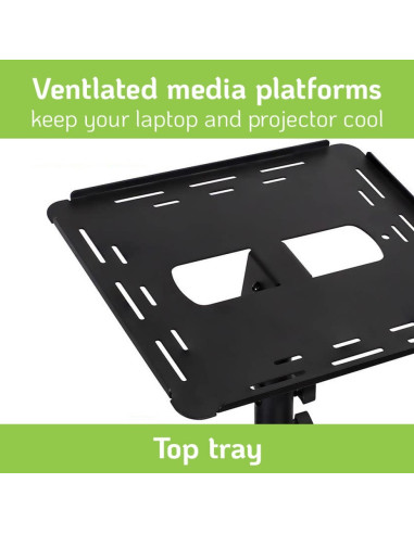 Techly Ica-Tb Tpm-10 Stojak Na Laptop Czarny