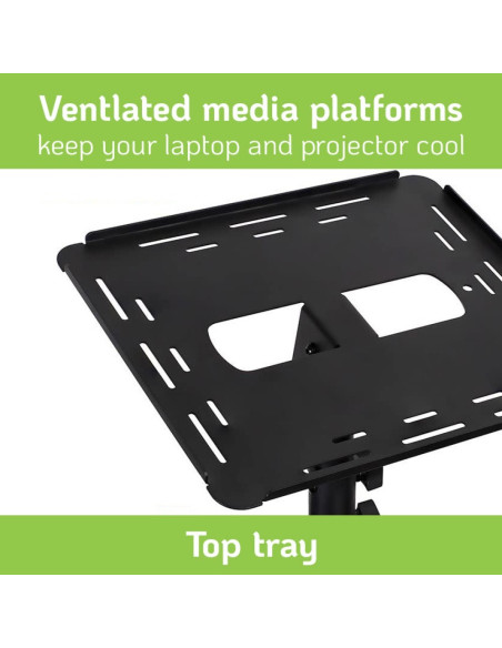 Techly Ica-Tb Tpm-10 Stojak Na Laptop Czarny