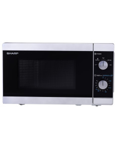Kuchenka Mikrofalowa Sharp Yc-Ms01E-S (800W  20L  Kolor Srebrny) 2