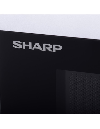 Kuchenka Mikrofalowa Sharp Yc-Ms01E-S (800W  20L  Kolor Srebrny)