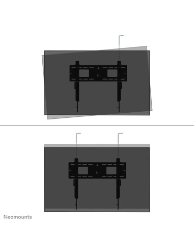Tv Set Acc Wall Mount/Wl30-750Bl16 Neomounts