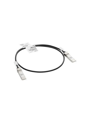 Aruba R9D19A Kabel Infiniband / Światłowodowy 1 M Sfp+ Czarny, Srebrny