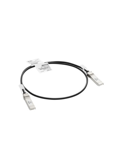 Aruba R9D19A Kabel Infiniband / Światłowodowy 1 M Sfp+ Czarny, Srebrny