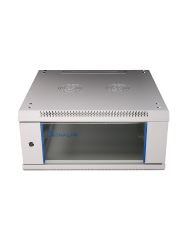 Extralink Szafa Rack 4U 600X600 Szara Montowana Na Ścianie