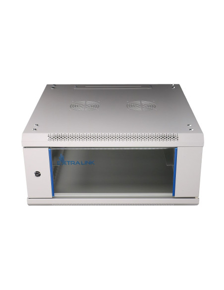 Extralink Szafa Rack 4U 600X600 Szara Montowana Na Ścianie