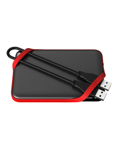 Silicon Power Armor A62 Zewnętrzny Dysk Twarde 1 Tb 2.5" Usb Typu-A 3.2 Gen 1 (3.1 Gen 1) Czarny, Czerwony