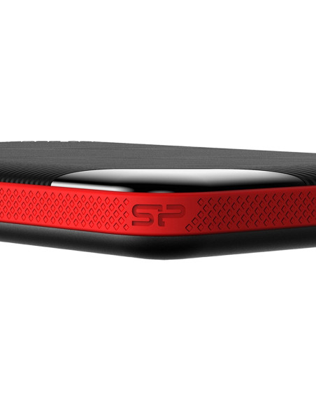 Silicon Power Armor A62 Zewnętrzny Dysk Twarde 1 Tb 2.5" Usb Typu-A 3.2 Gen 1 (3.1 Gen 1) Czarny, Czerwony