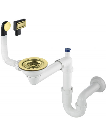 Syfon Do Zlewozmywaka Granitowego 1-Komorowego - Space-Saver