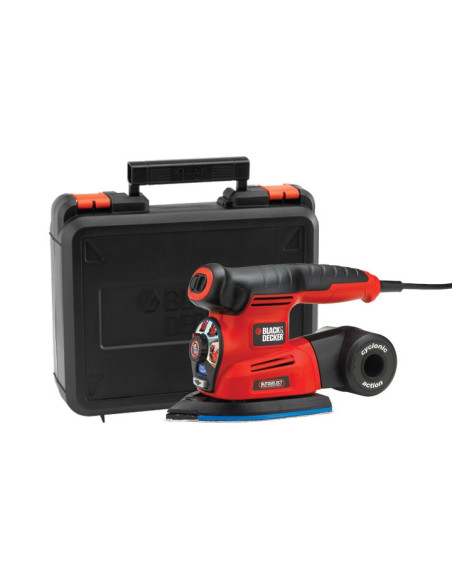 Szlifierka Wielofunkcyjna 220W Walizka Black+Decker